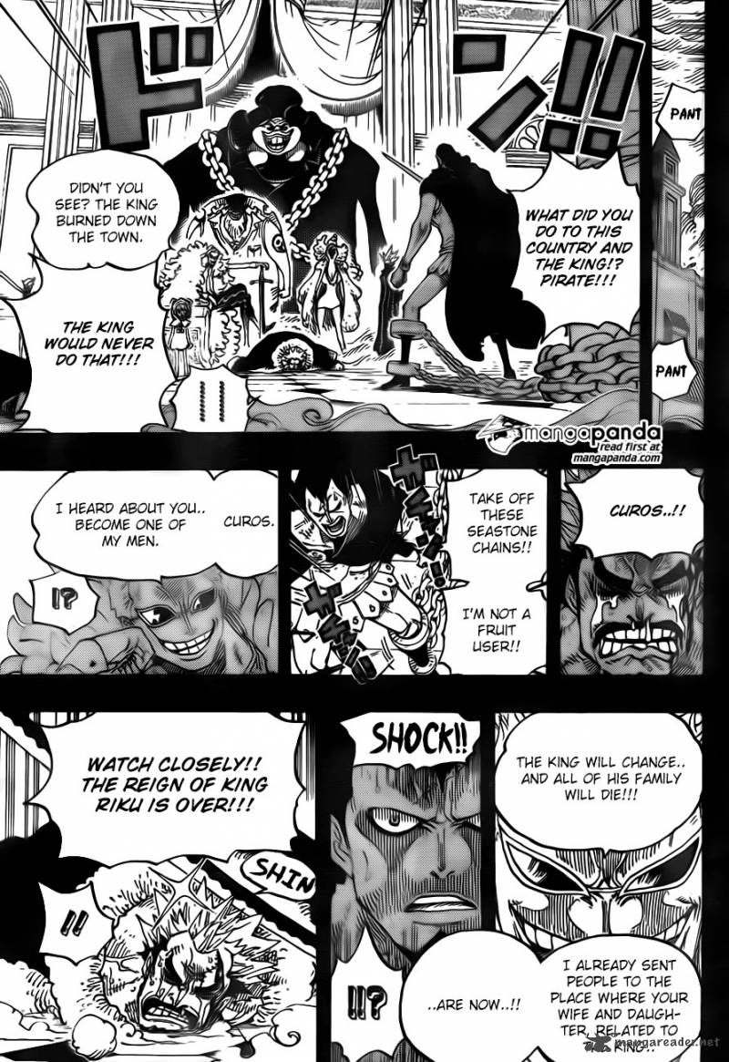 One Piece Chapter 742 page 11