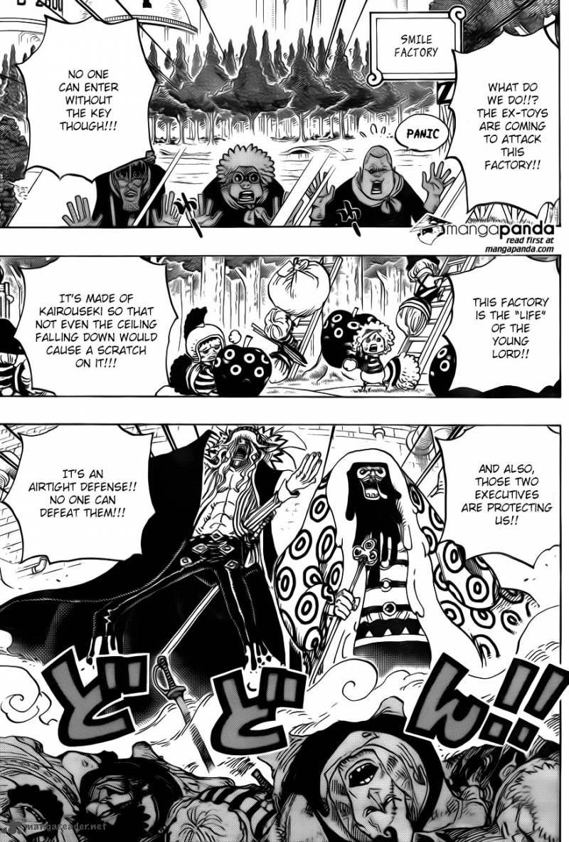 One Piece Chapter 745 page 2