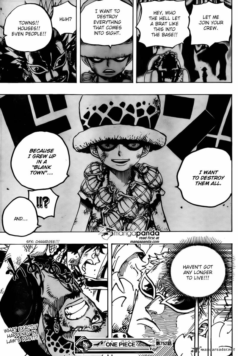 One Piece Chapter 752 page 19