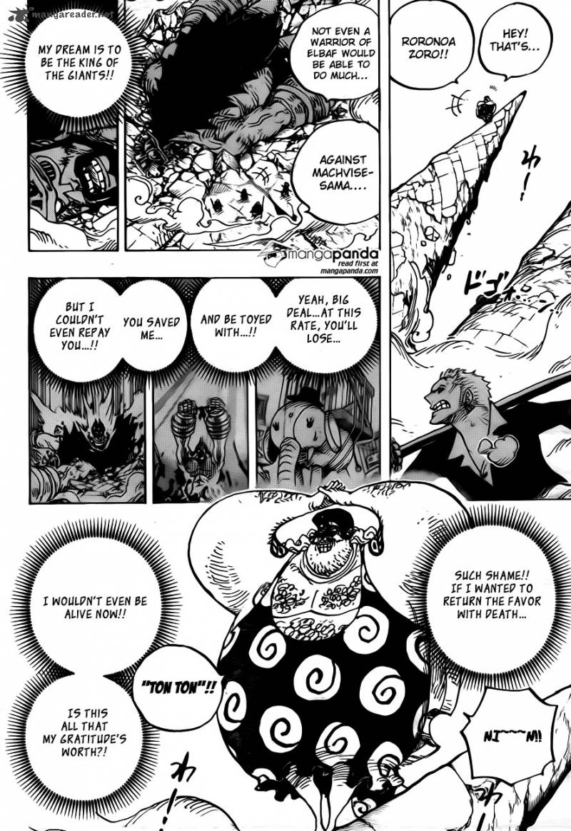 One Piece Chapter 770 page 11