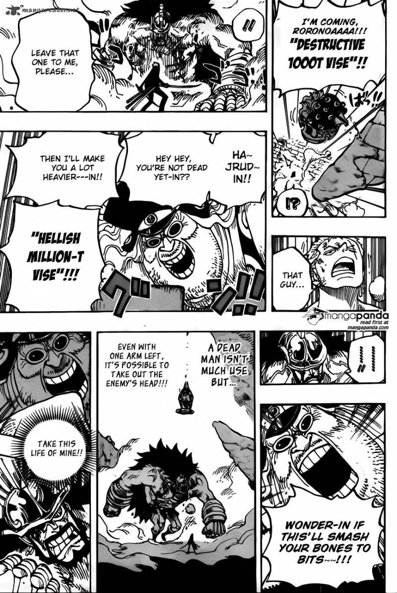 One Piece Chapter 770 page 12