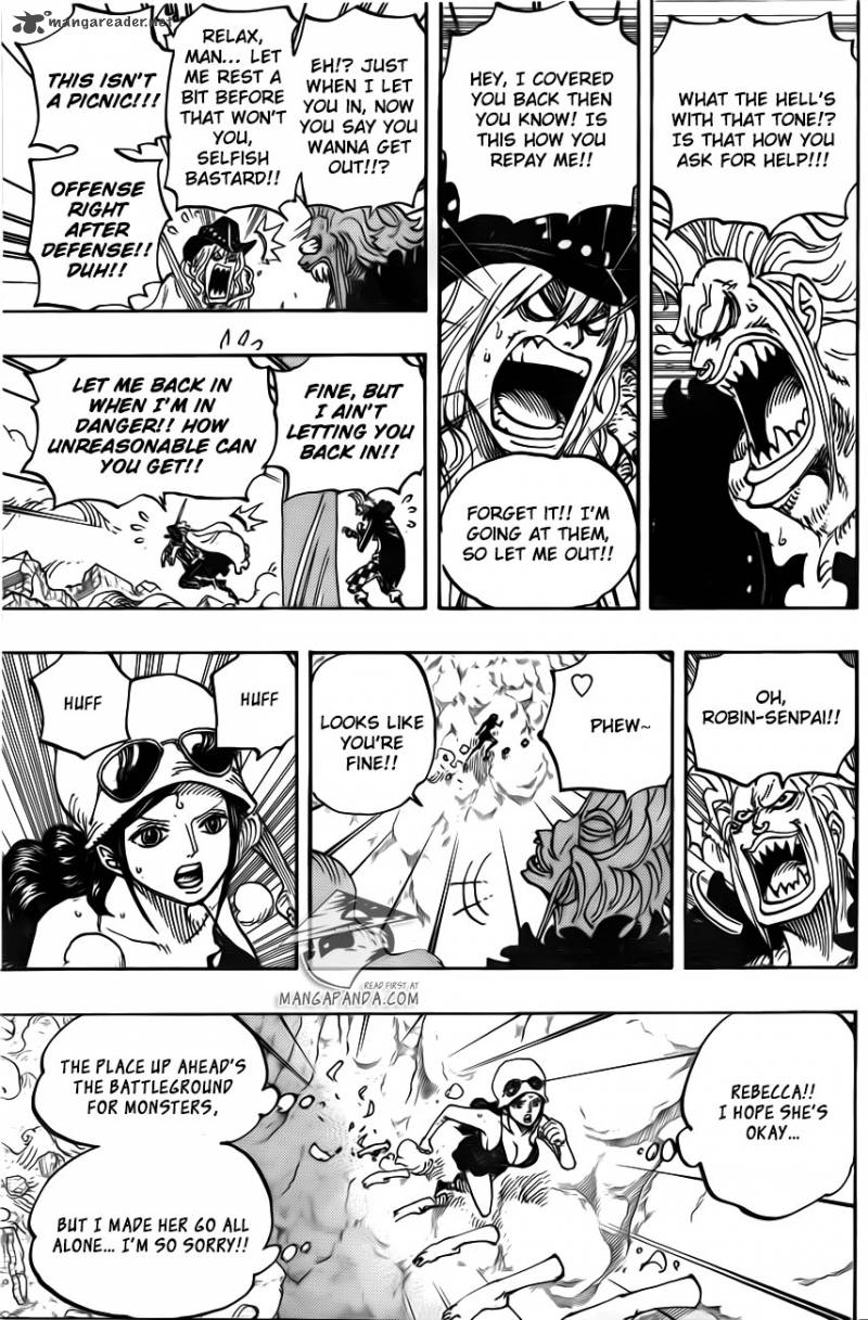 One Piece Chapter 772 page 8
