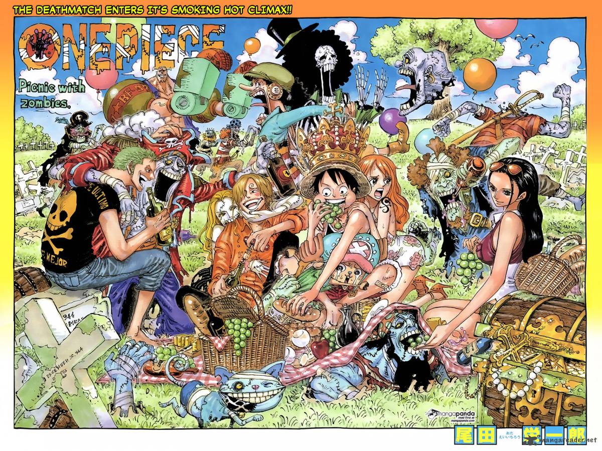 One Piece Chapter 784 page 1