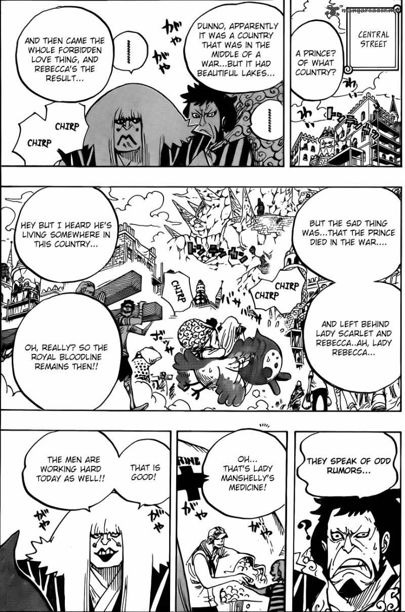 One Piece Chapter 796 page 9
