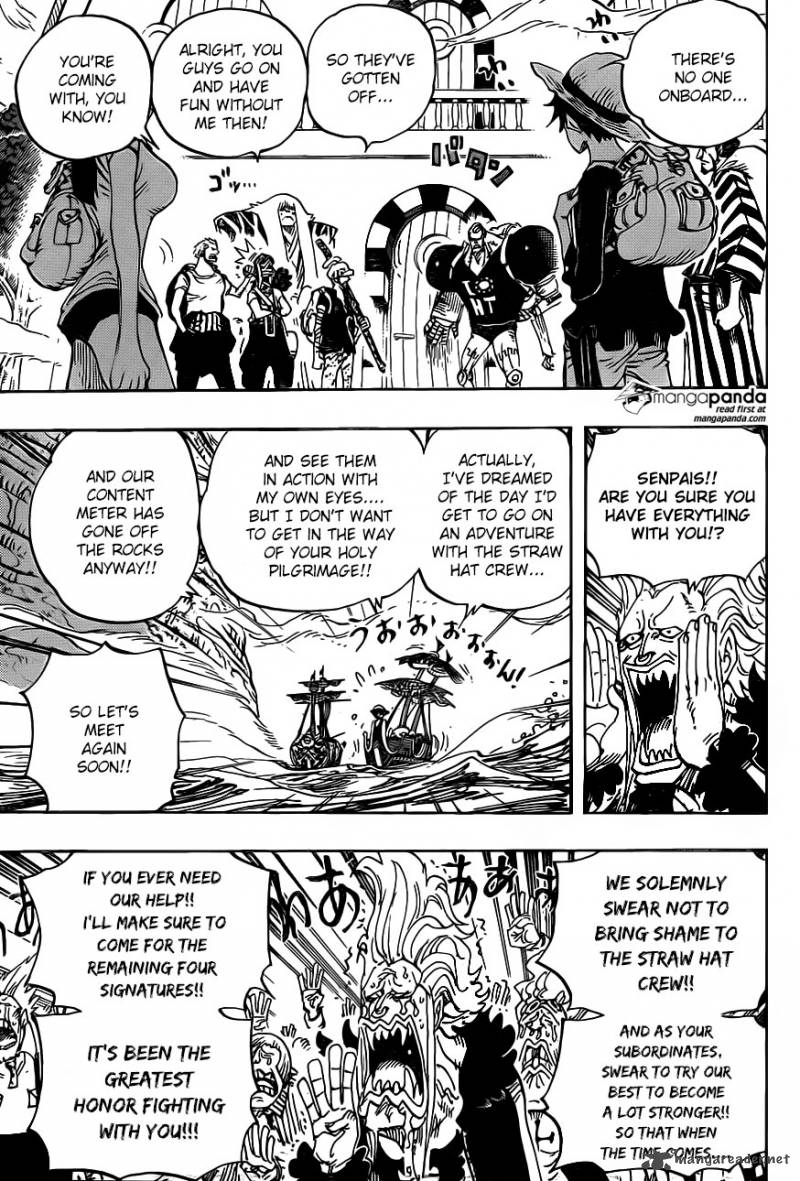 One Piece Chapter 803 page 3