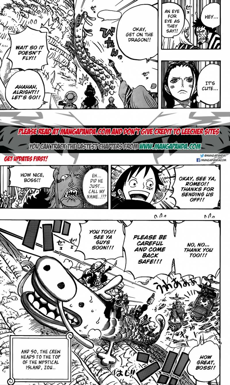 One Piece Chapter 803 page 5