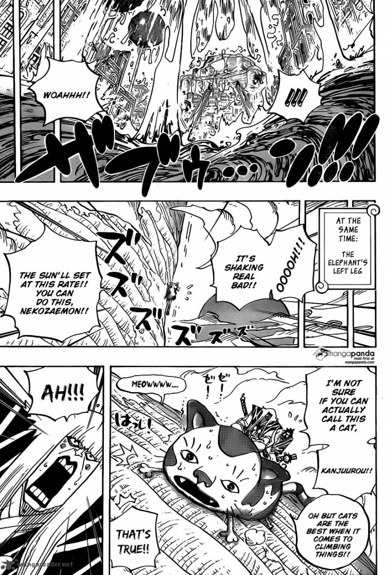 One Piece Chapter 806 page 3