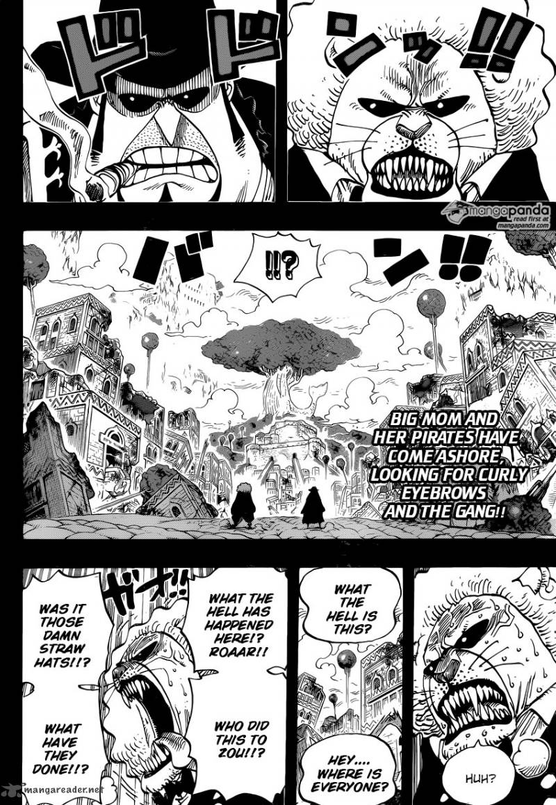 One Piece Chapter 812 page 2