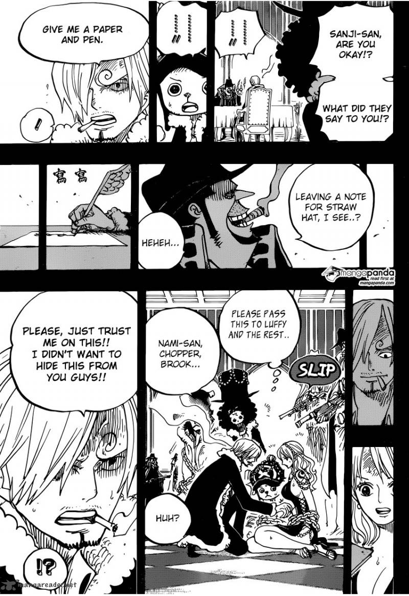 One Piece Chapter 813 page 11