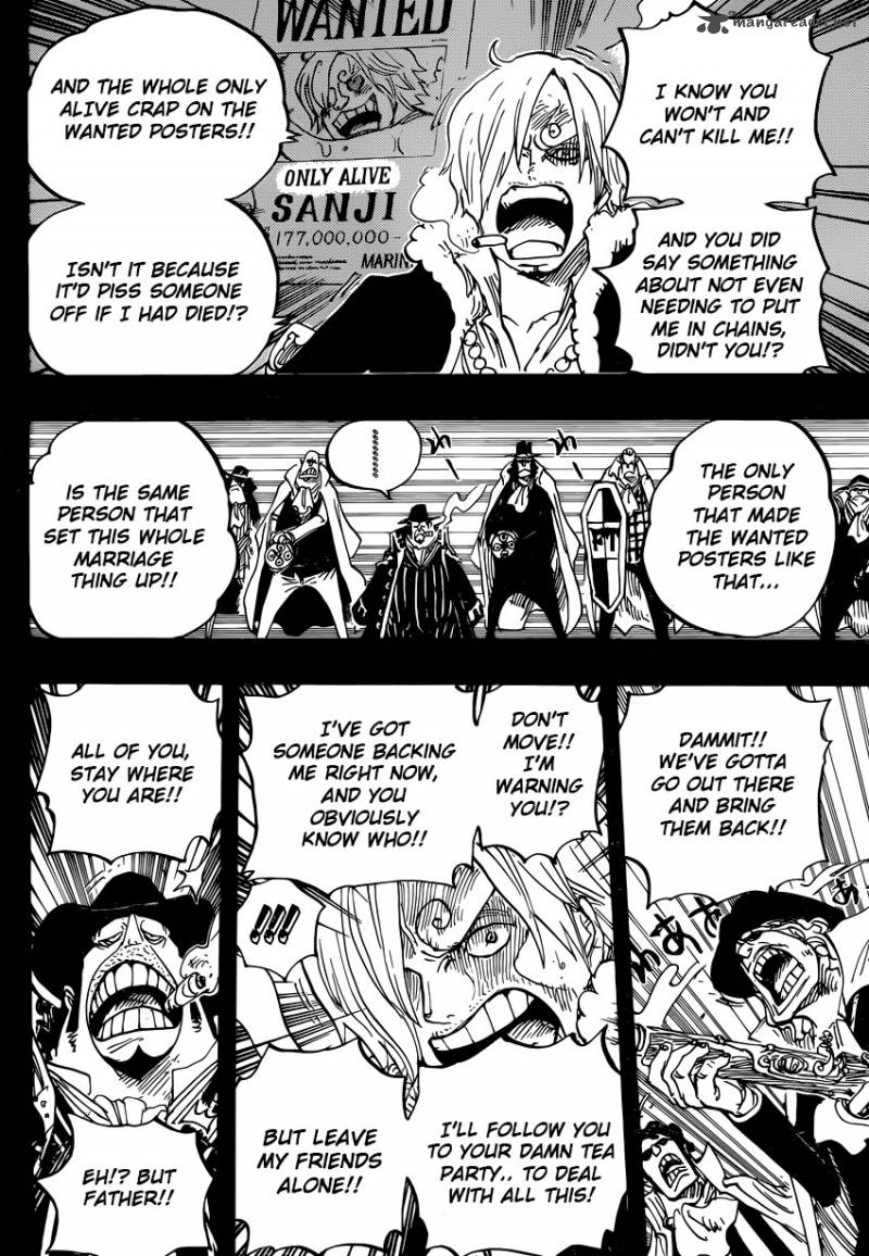 One Piece Chapter 813 page 14