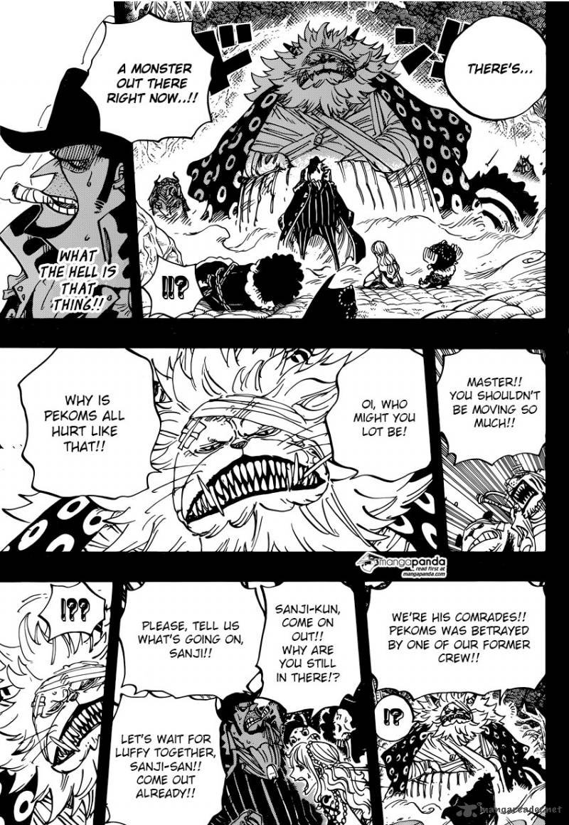 One Piece Chapter 813 page 15