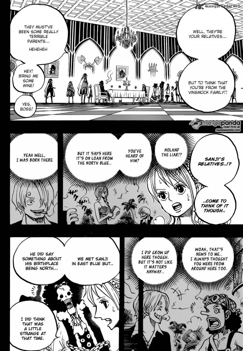 One Piece Chapter 813 page 4