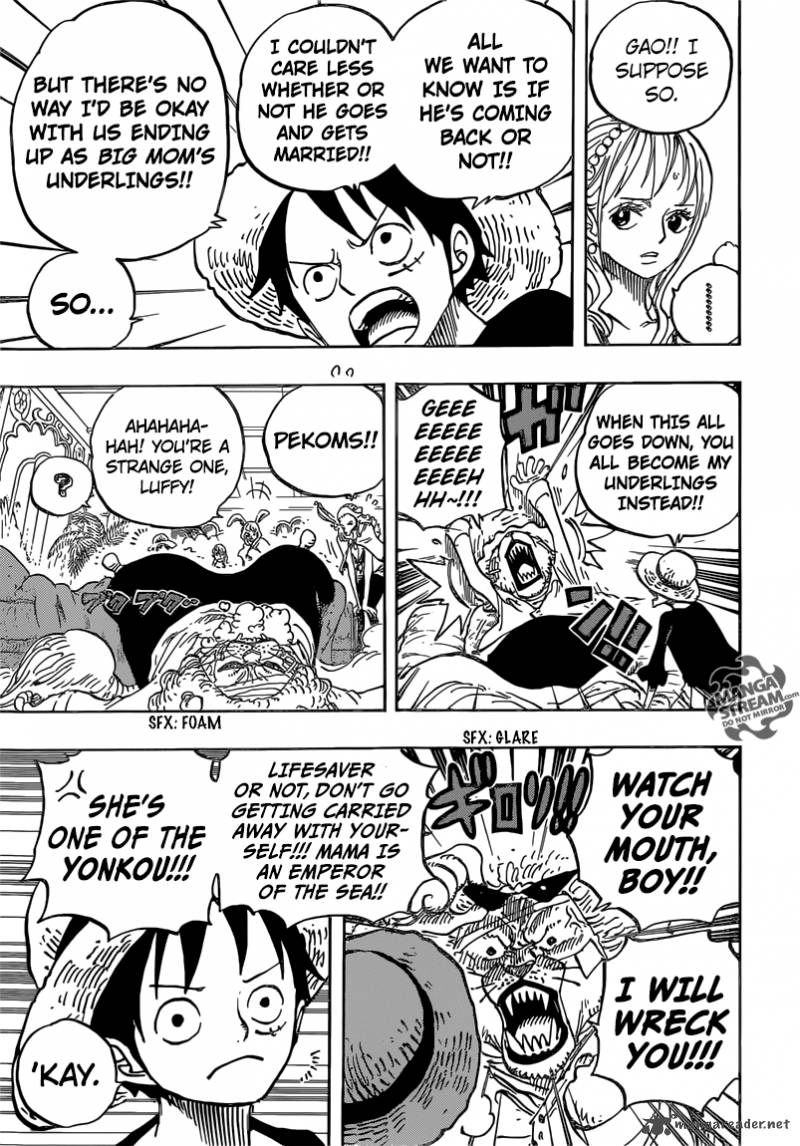 One Piece Chapter 815 page 5