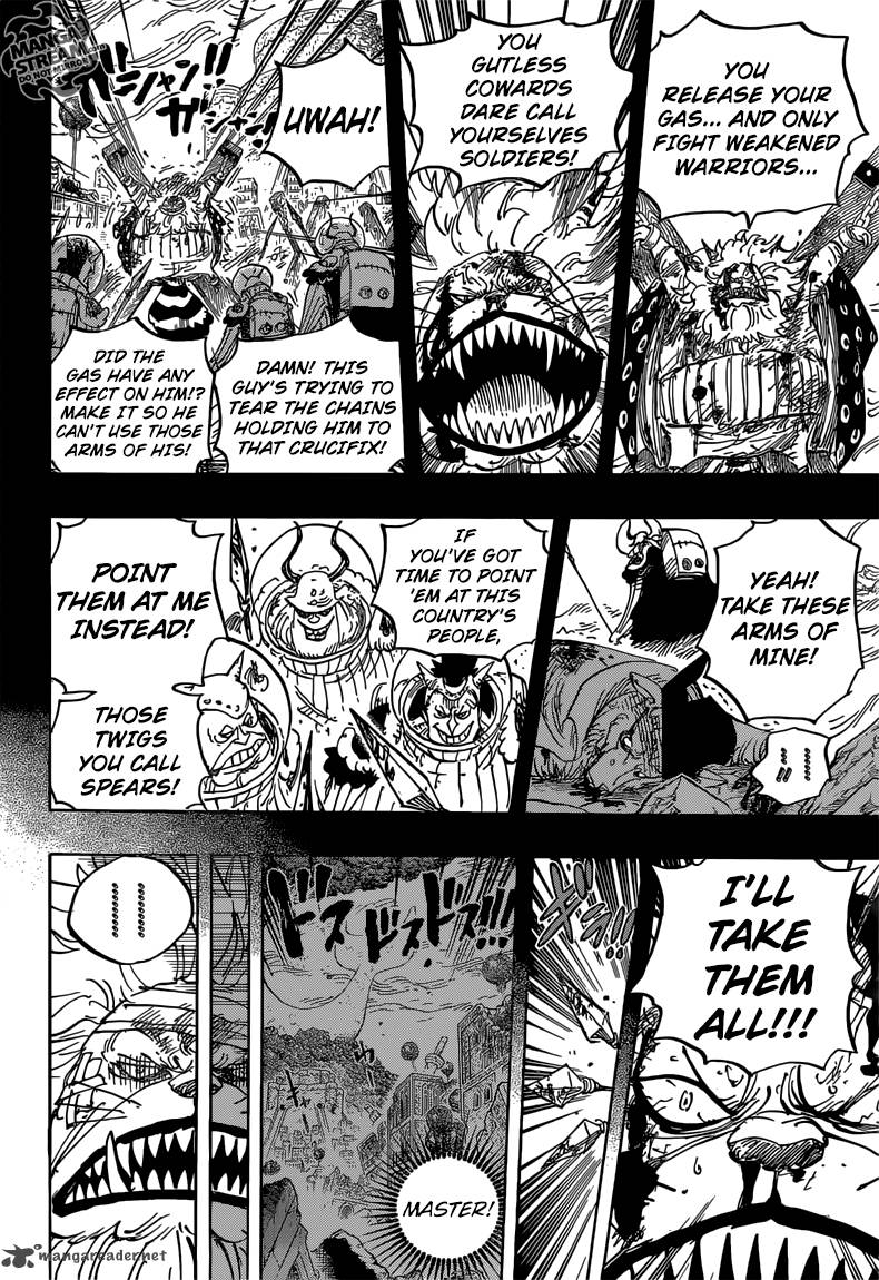 One Piece Chapter 816 page 12