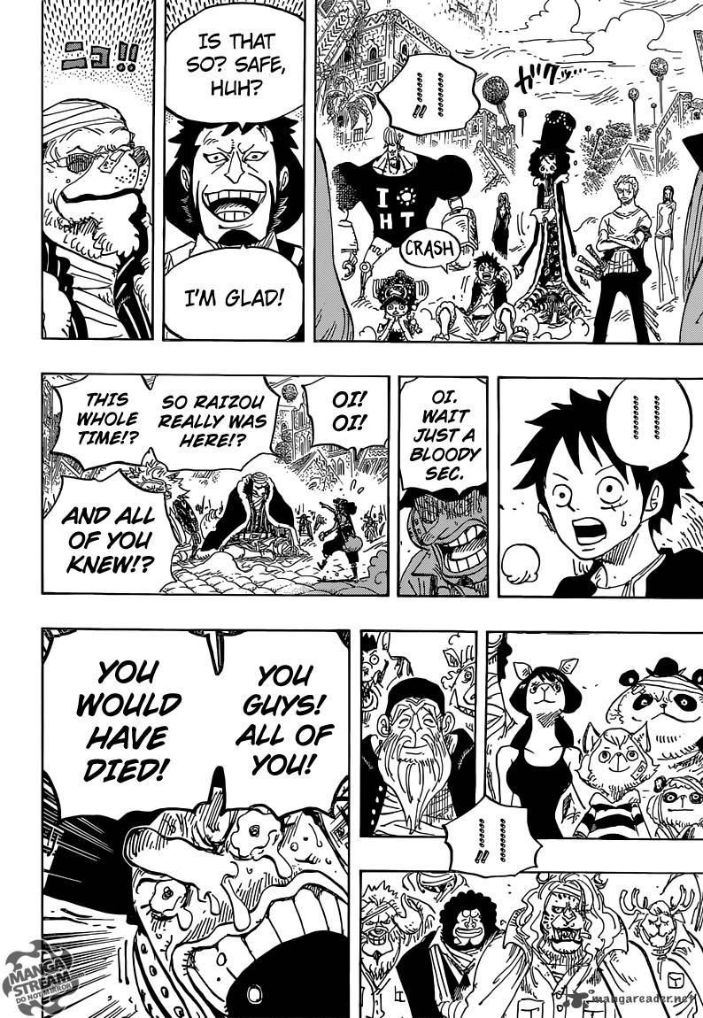 One Piece Chapter 816 page 17