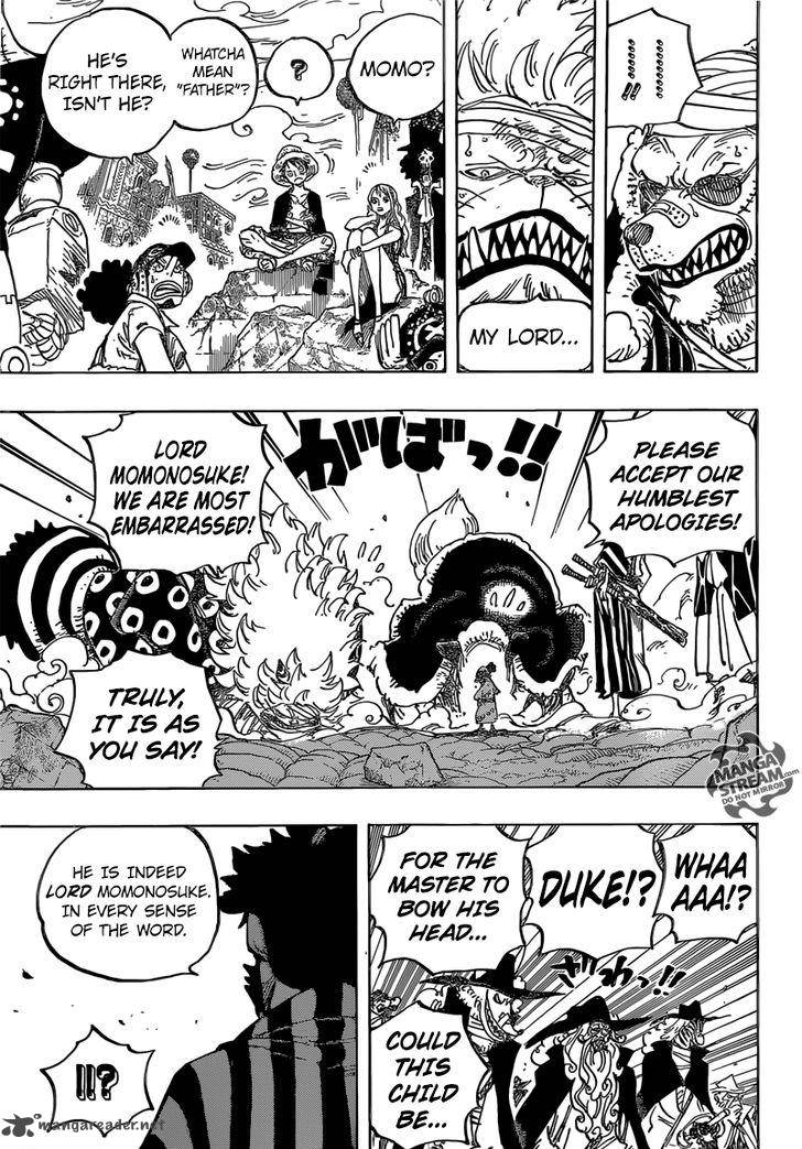 One Piece Chapter 817 page 7