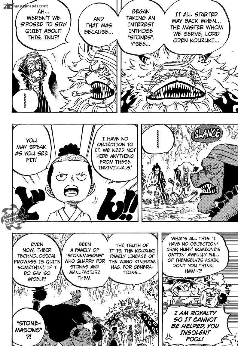 One Piece Chapter 818 page 12