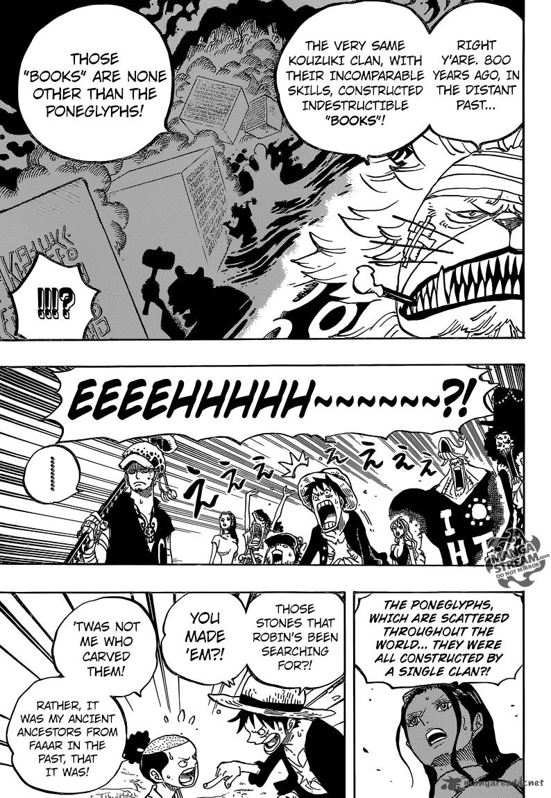 One Piece Chapter 818 page 13