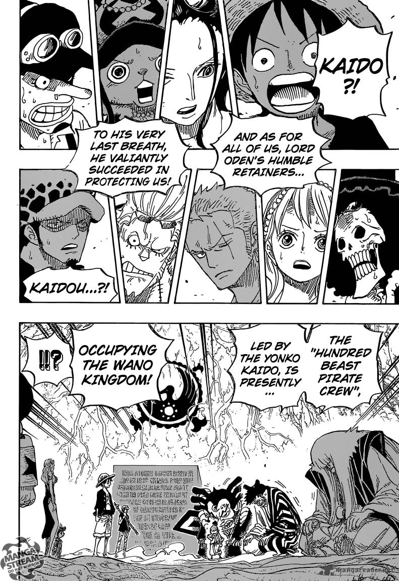 One Piece Chapter 818 page 16