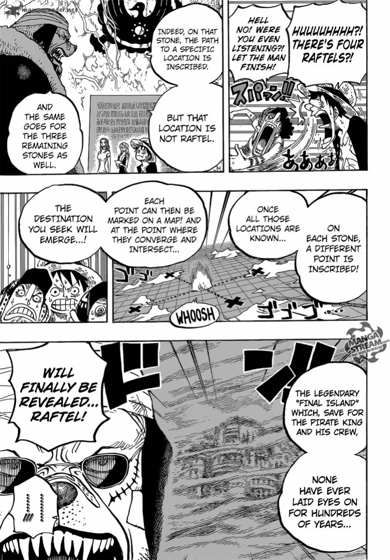 One Piece Chapter 818 page 7