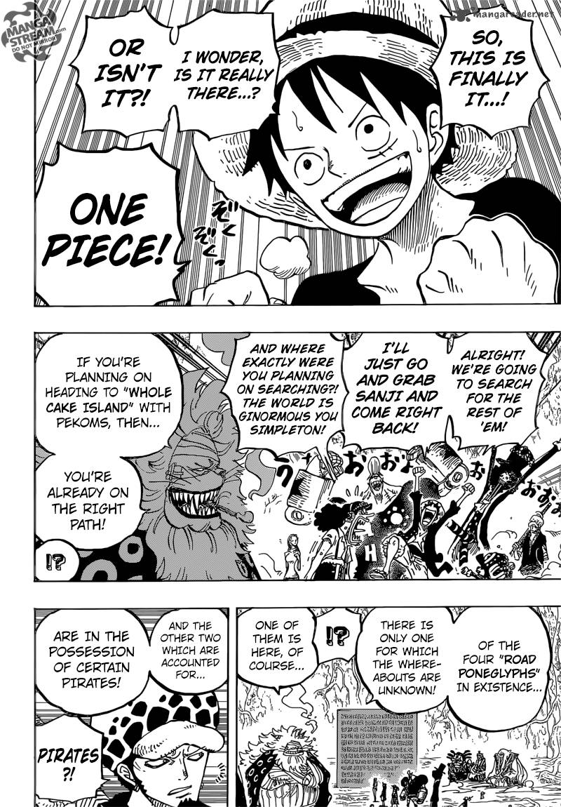 One Piece Chapter 818 page 8