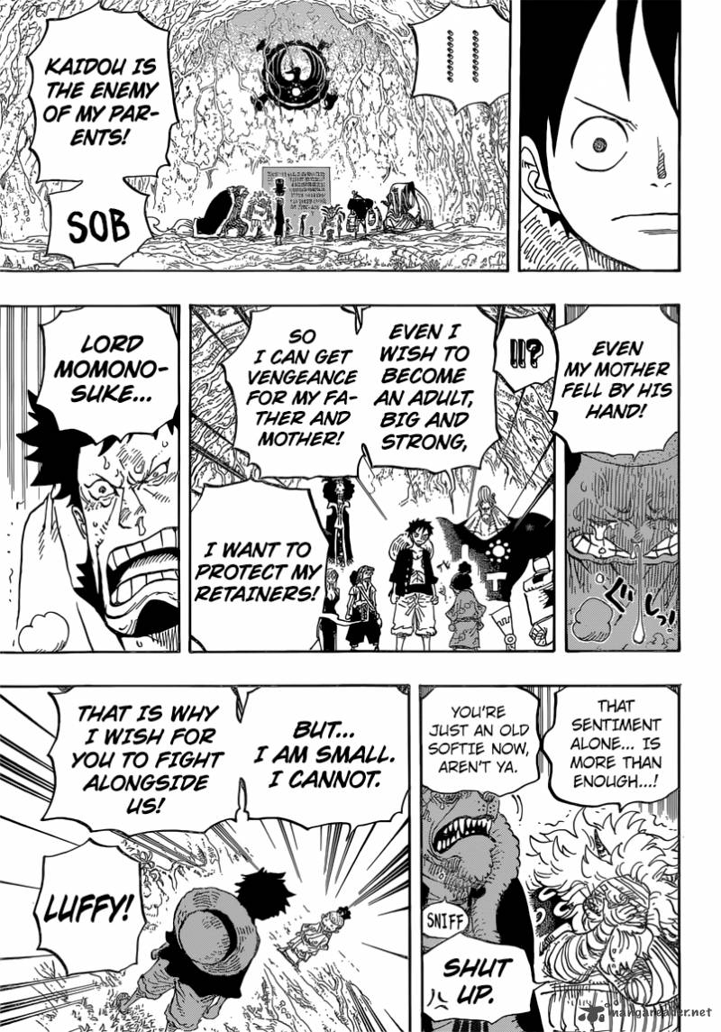 One Piece Chapter 819 page 13