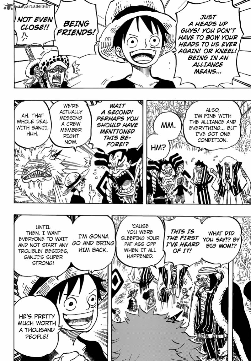 One Piece Chapter 819 page 16