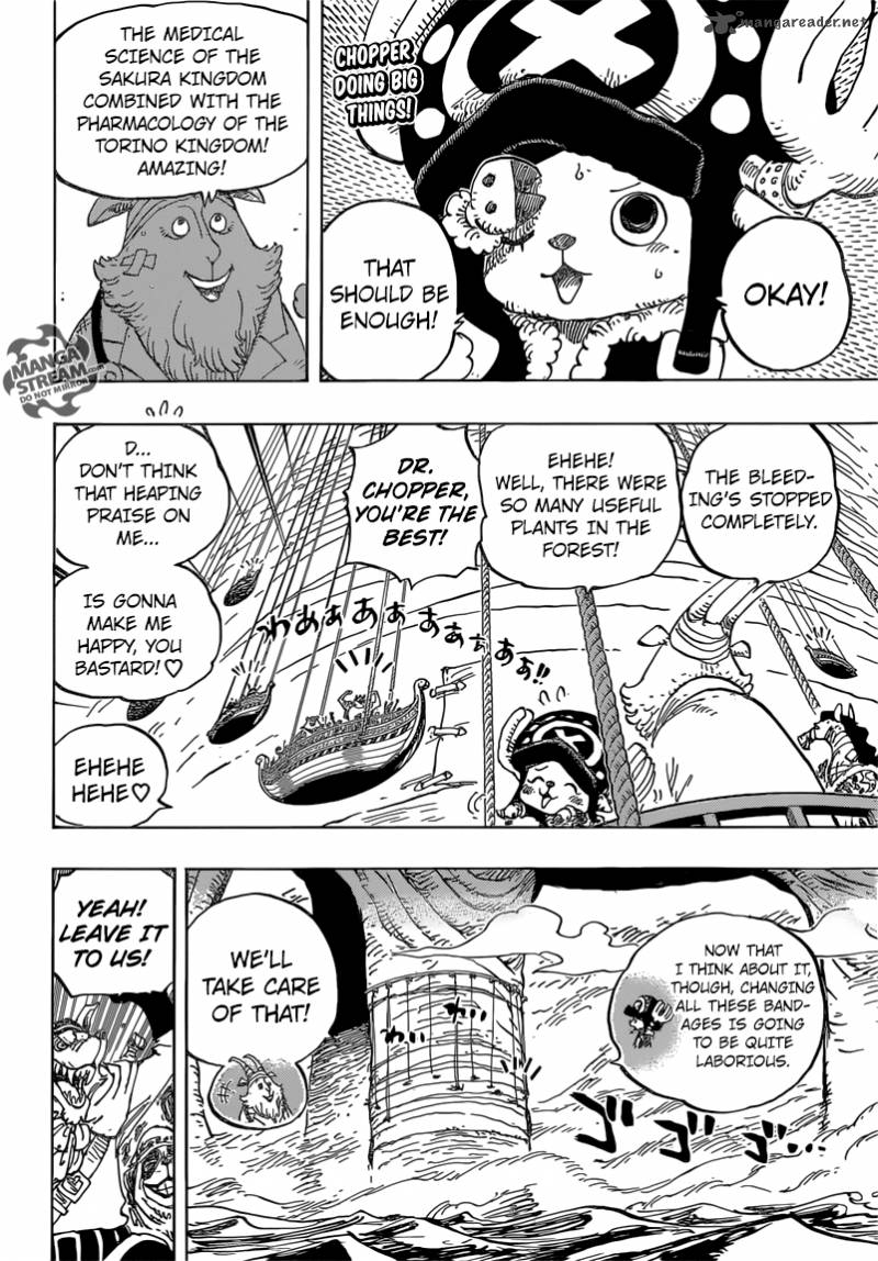 One Piece Chapter 822 page 4
