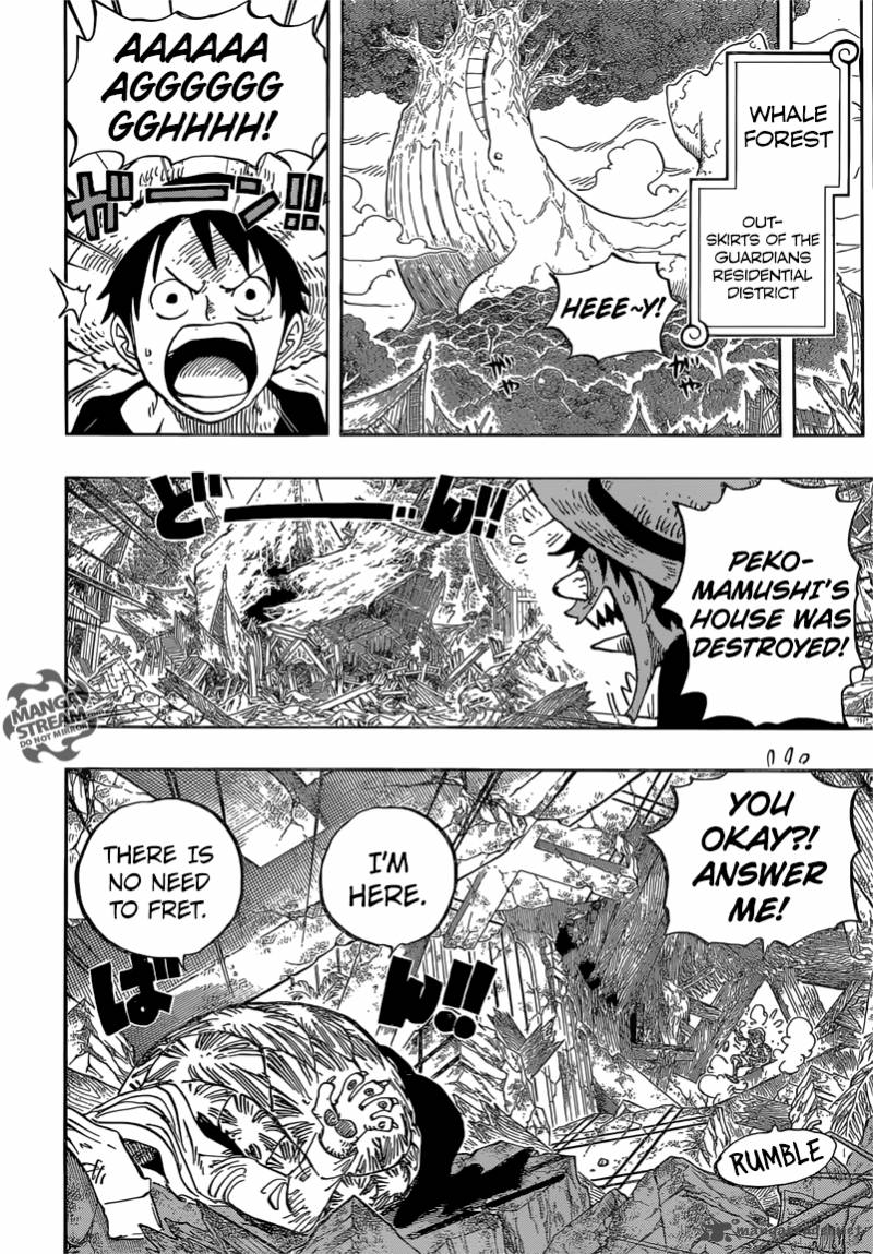 One Piece Chapter 822 page 8