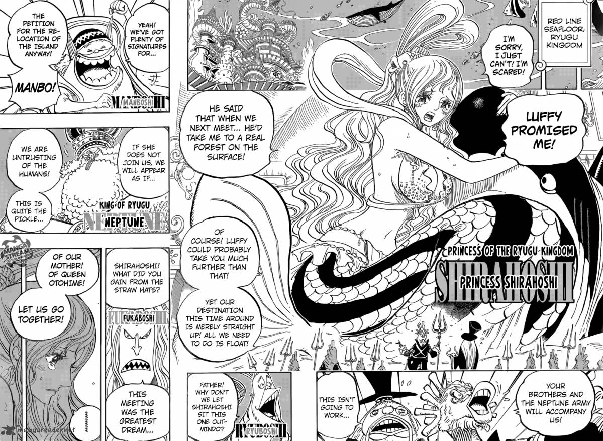 One Piece Chapter 823 page 12