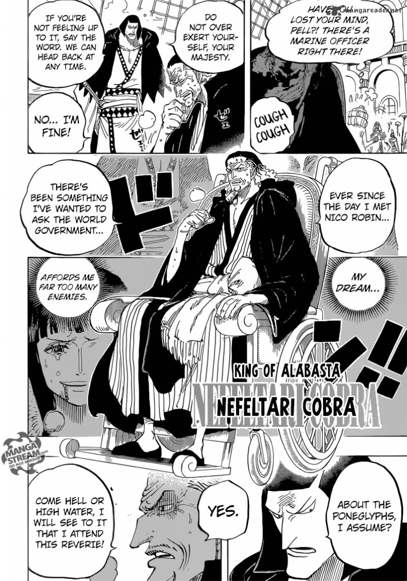 One Piece Chapter 823 page 6