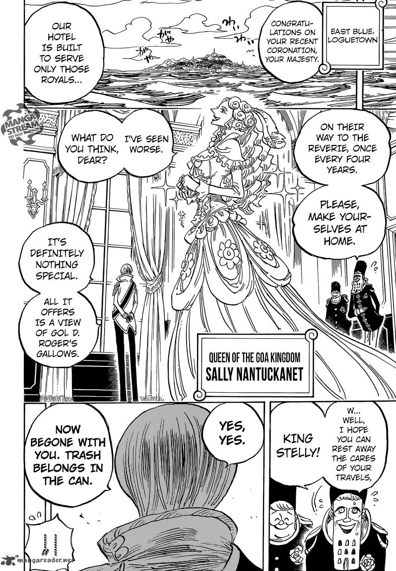 One Piece Chapter 823 page 8