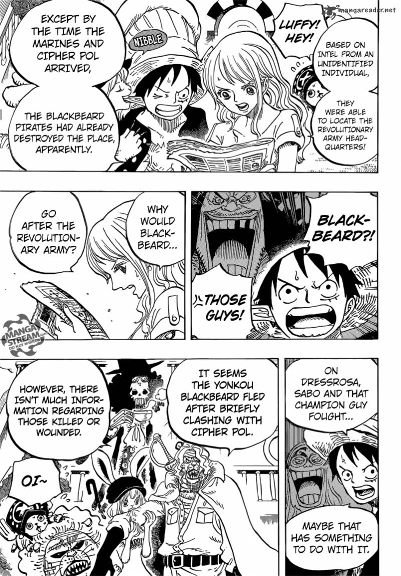 One Piece Chapter 824 page 6