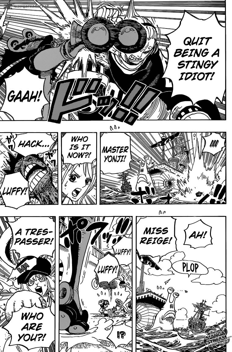One Piece Chapter 826 page 9