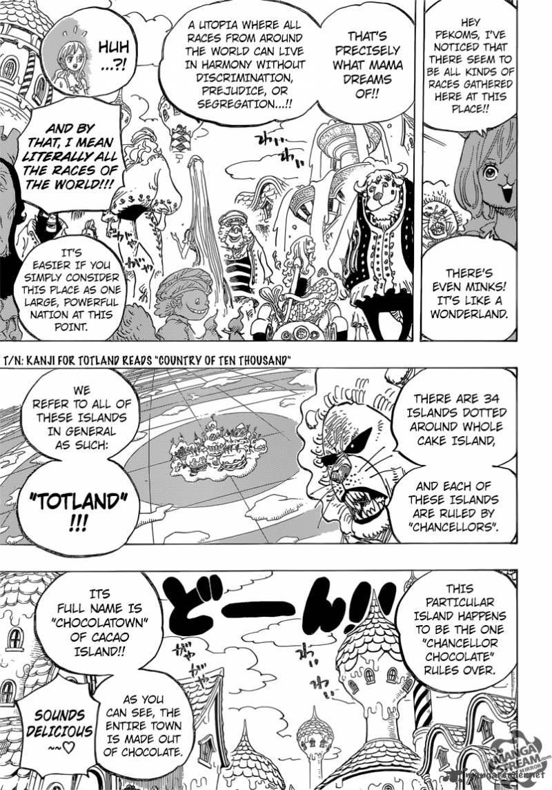 One Piece Chapter 827 page 7