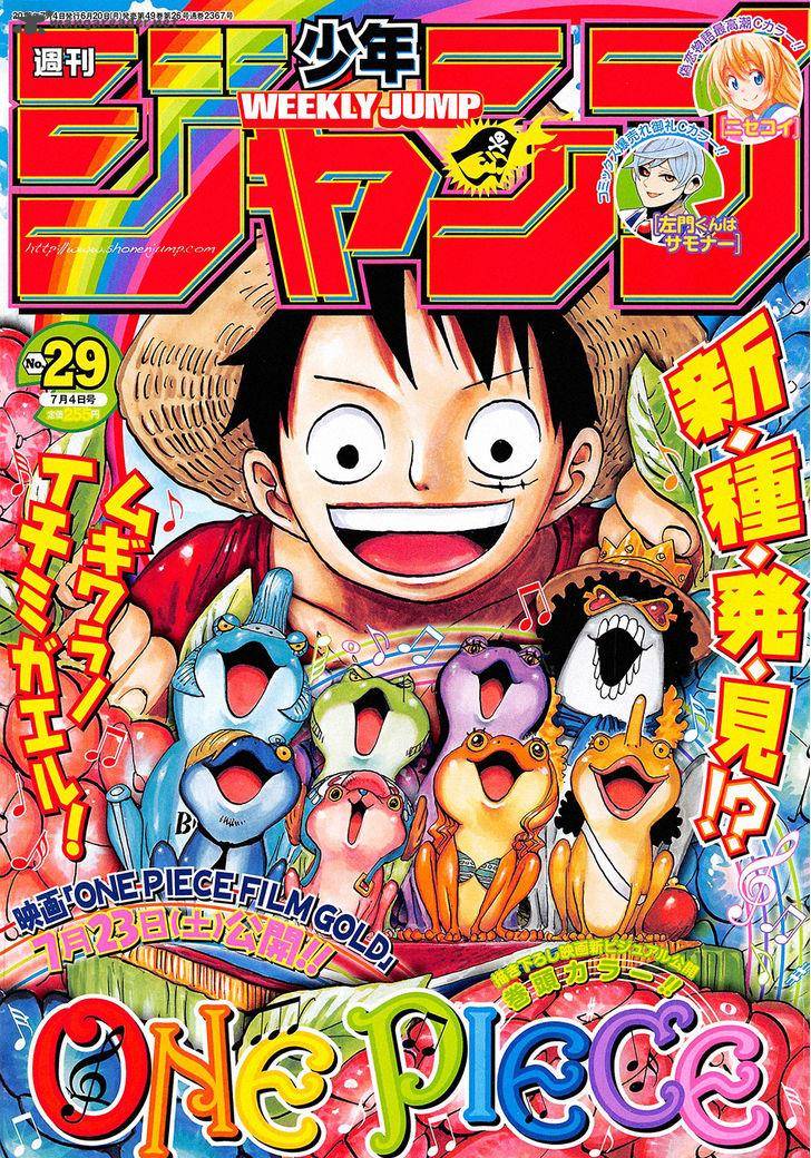 One Piece Chapter 829 page 1