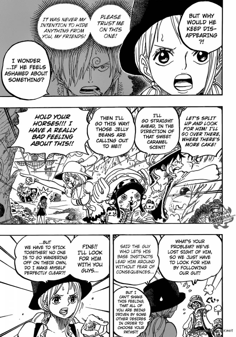 One Piece Chapter 831 page 9