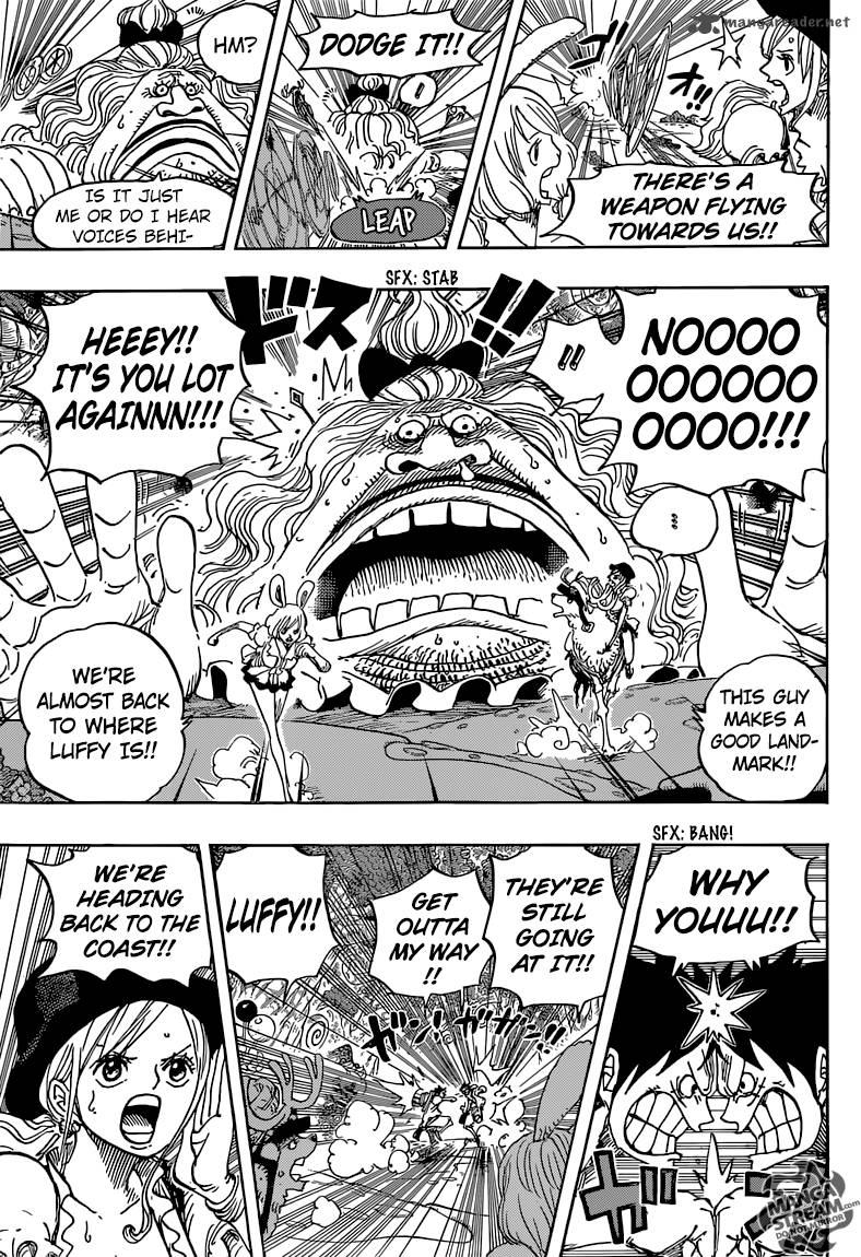 One Piece Chapter 832 page 9