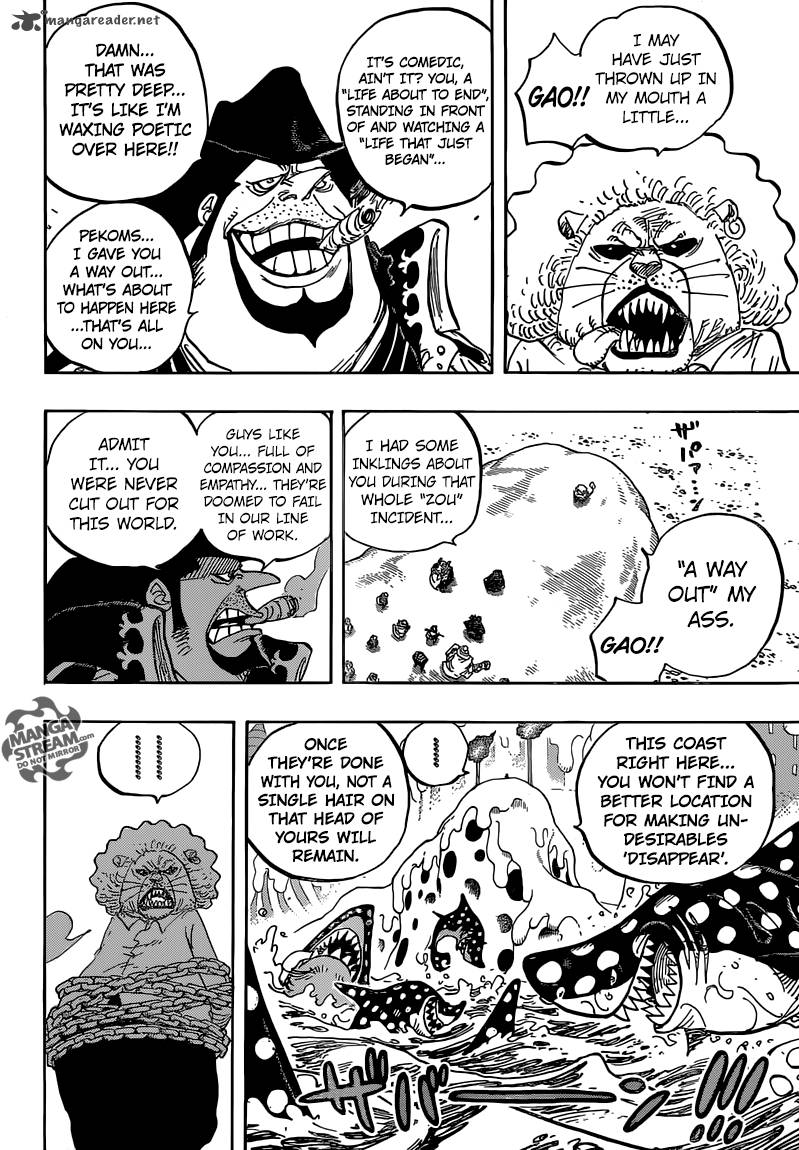 One Piece Chapter 834 page 12