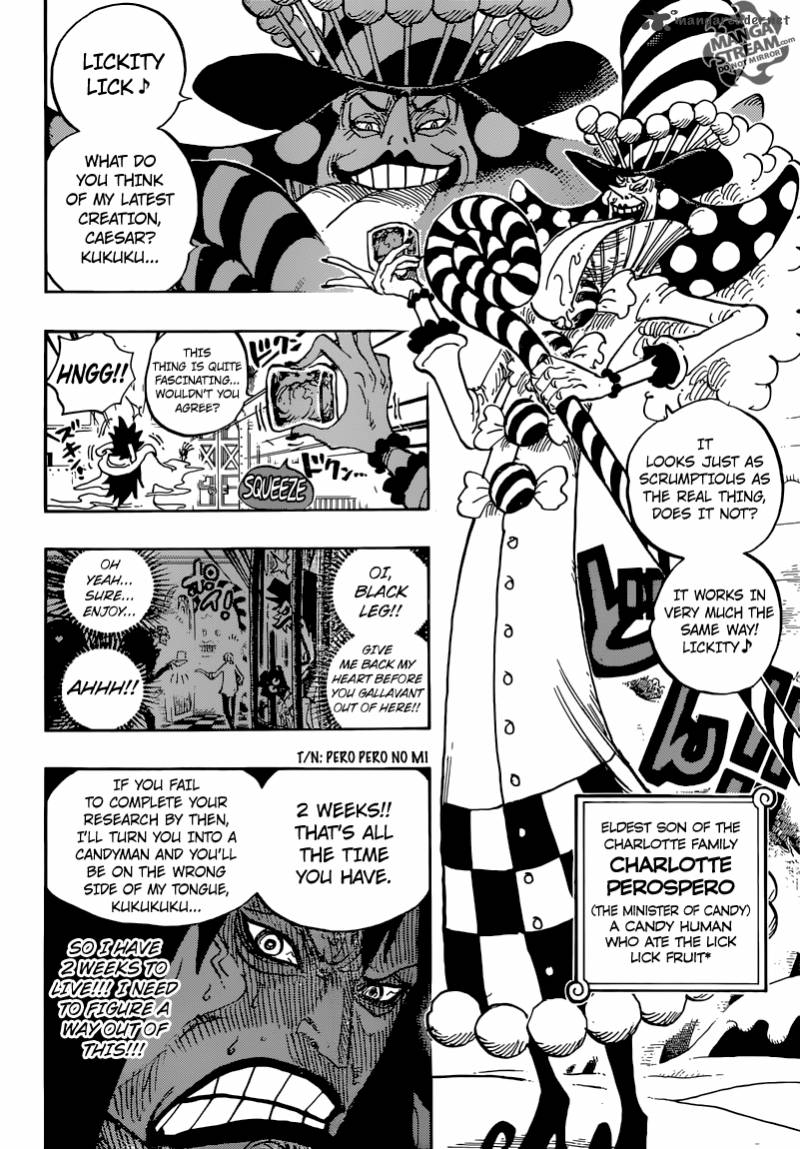 One Piece Chapter 834 page 18