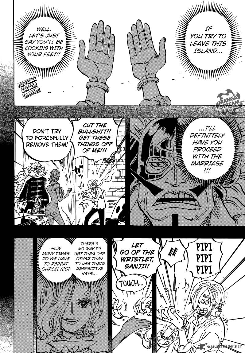 One Piece Chapter 834 page 4