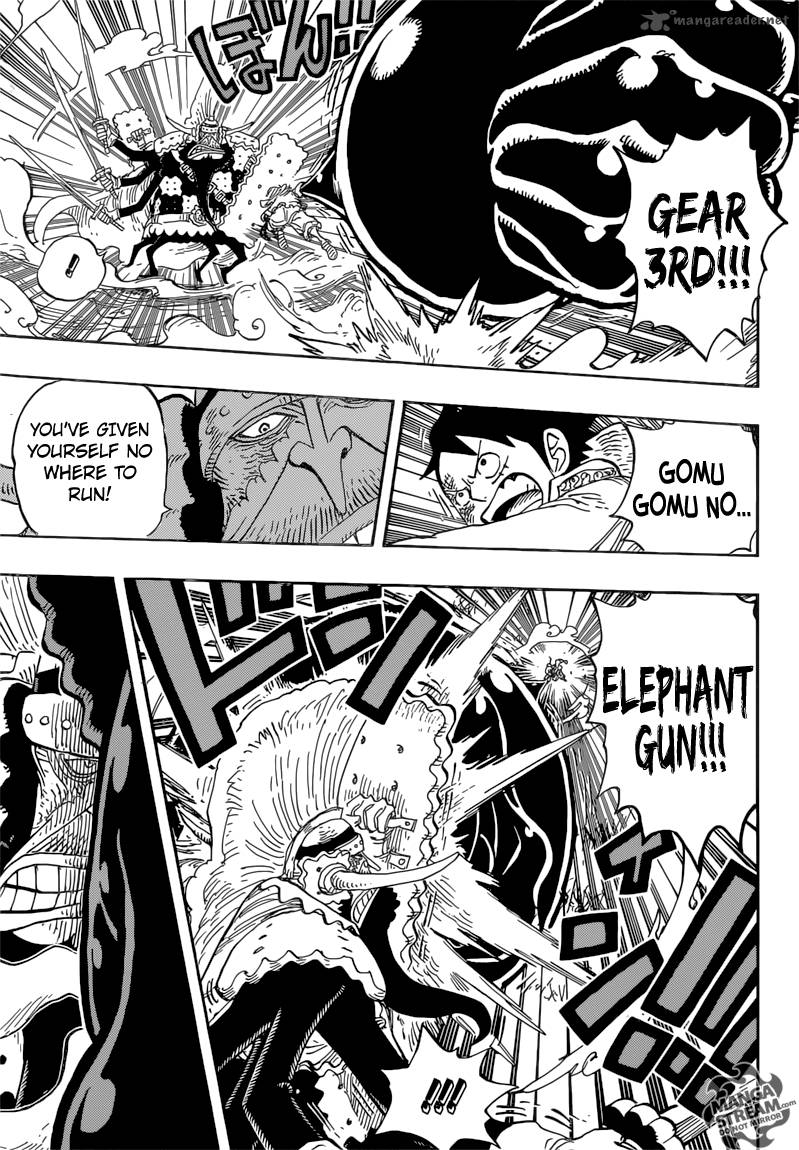 One Piece Chapter 837 page 5