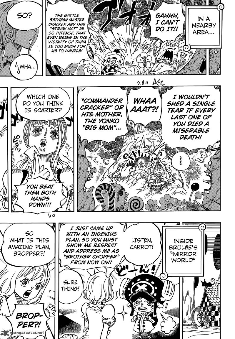 One Piece Chapter 838 page 11