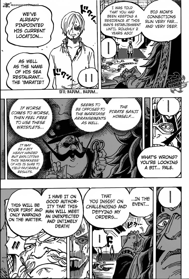 One Piece Chapter 839 page 12