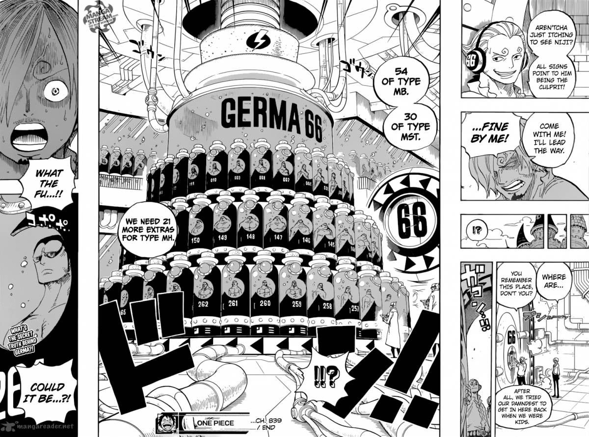 One Piece Chapter 839 page 17