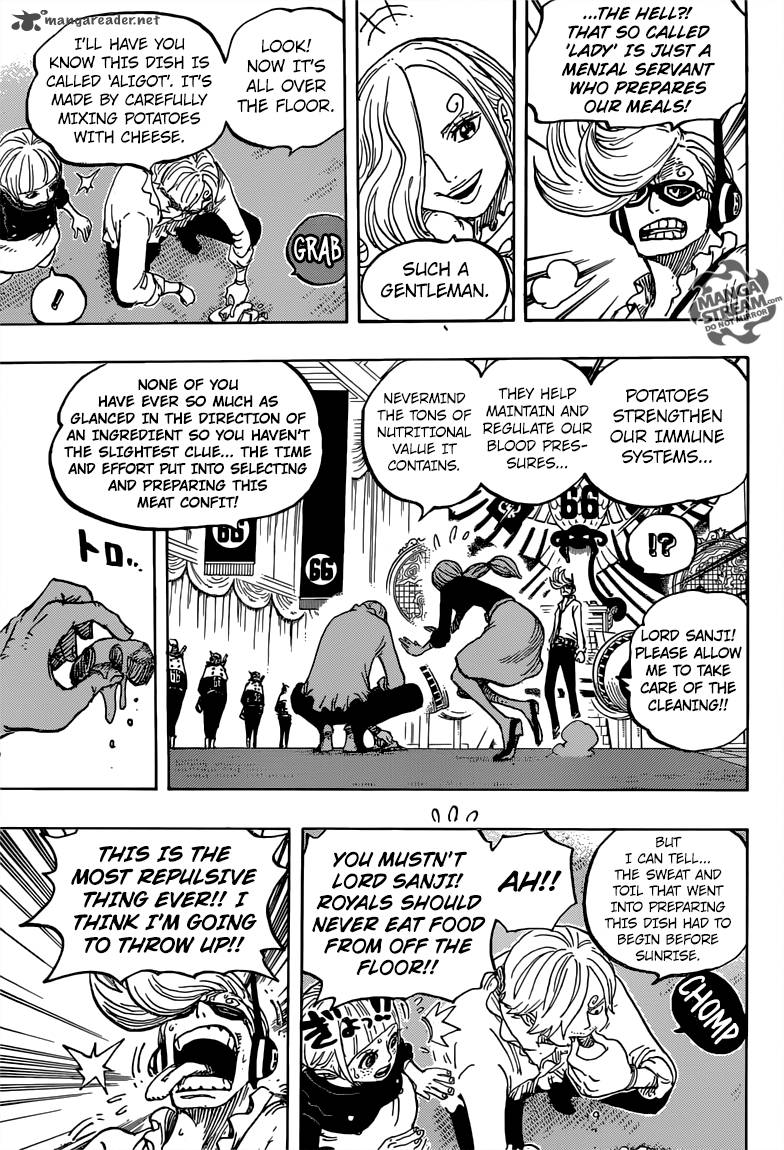 One Piece Chapter 839 page 8