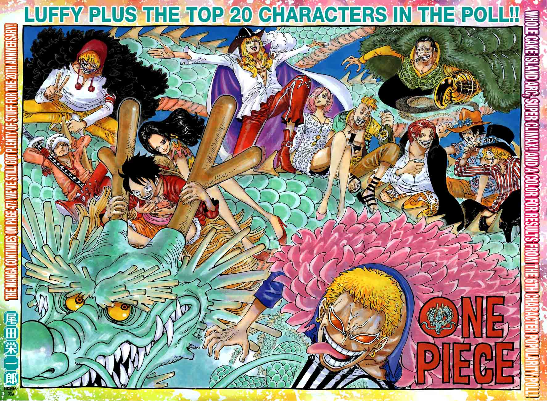 One Piece Chapter 874 page 1