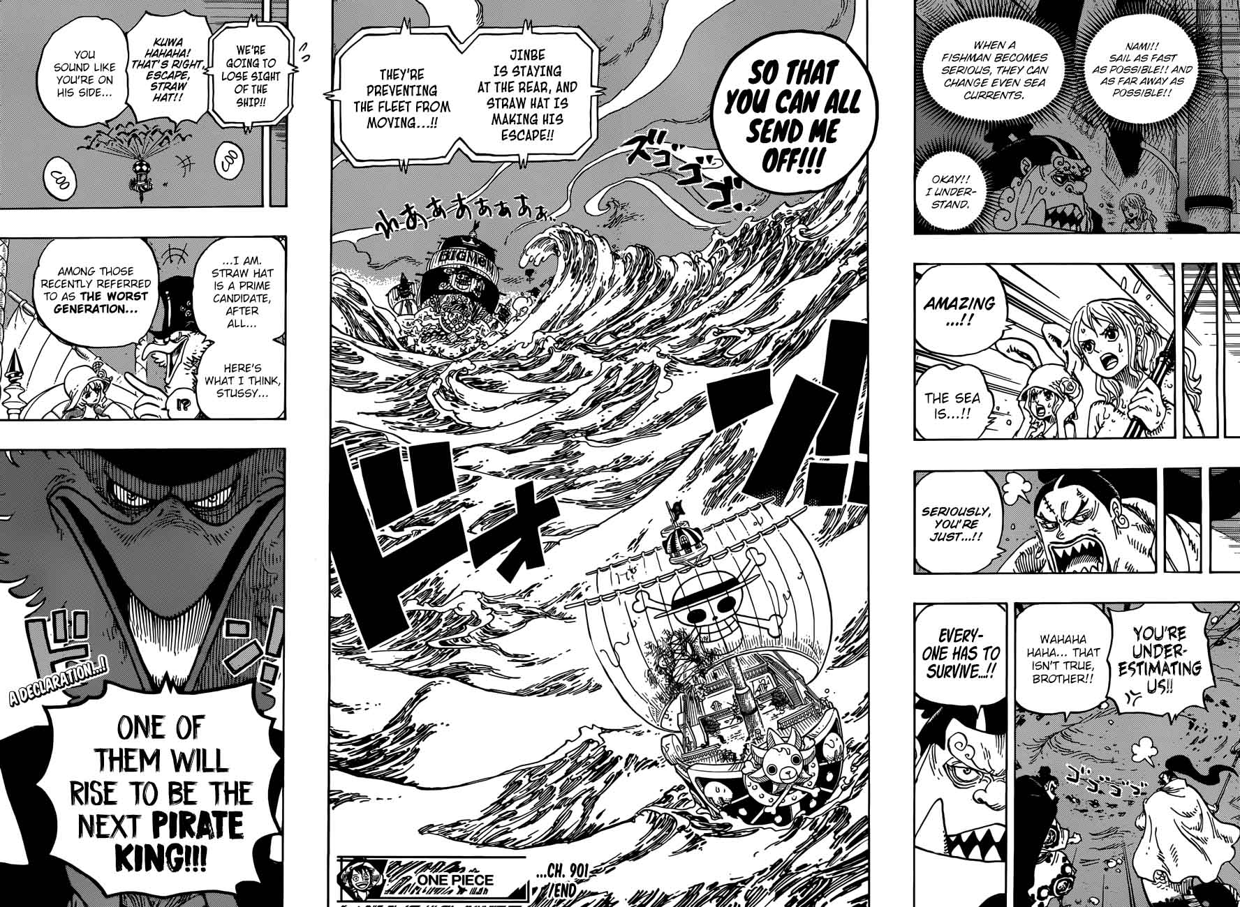 One Piece Chapter 901 page 15