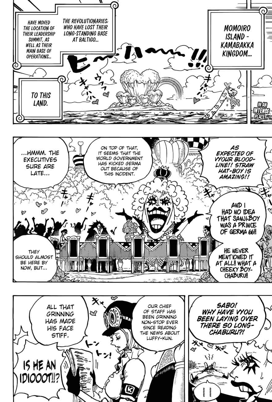 One Piece Chapter 904 page 2