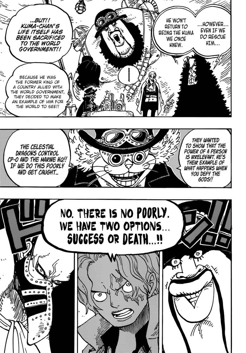 One Piece Chapter 908 page 10